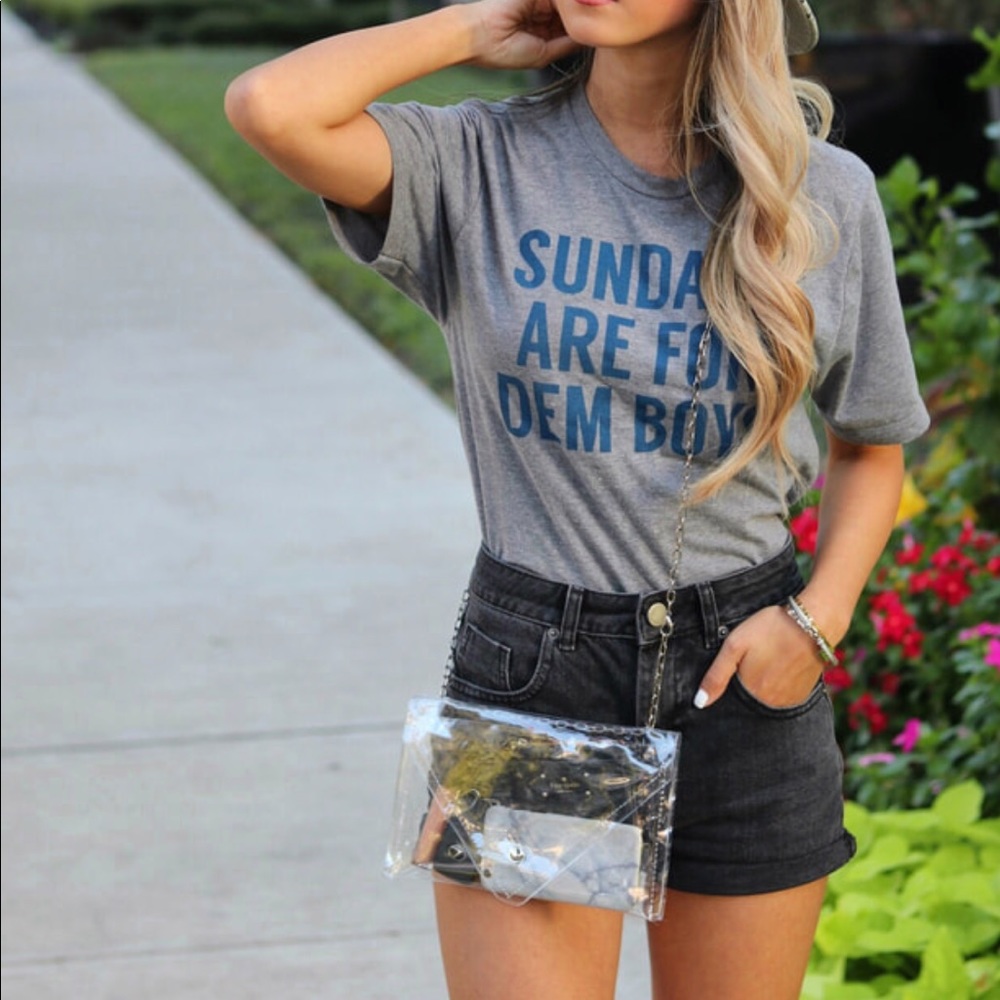 New Game Day Divas Clear Purse - Stadium Approved